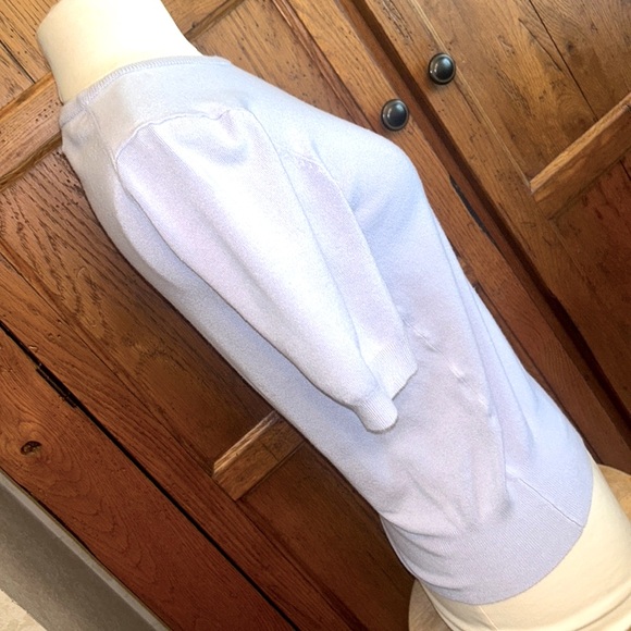 PHILOSOPHY🍃Short Sleeve Classic SWEATER. VERY GOOD Condition! Super Soft! - Picture 2 of 7